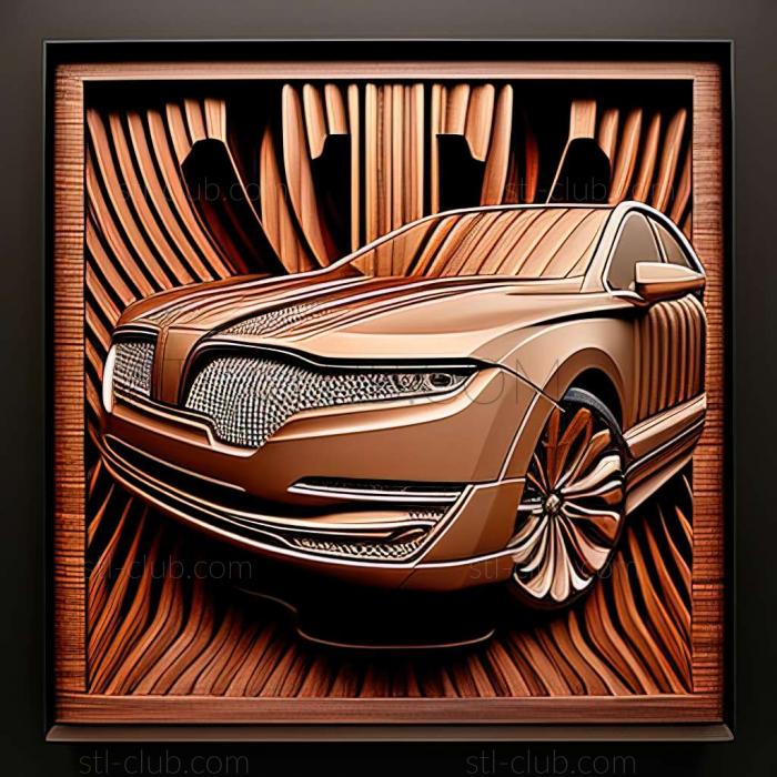 3D мадэль Lincoln MKZ (STL)
